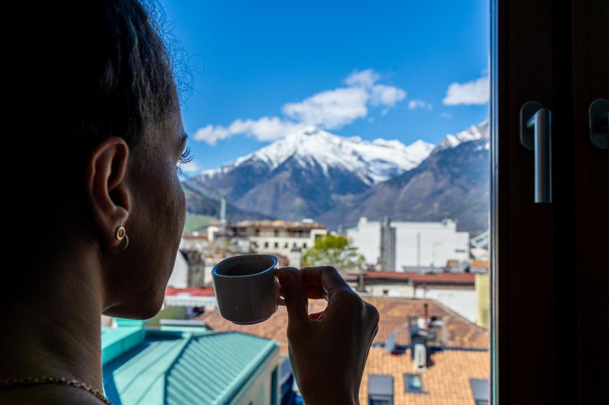 Ausblick Kleinjuwel Mit Panoramablick + Garage Apartment Merano Ngoại thất bức ảnh